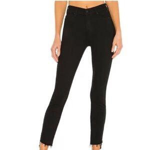 MOTHER Black Skinny Jeans
